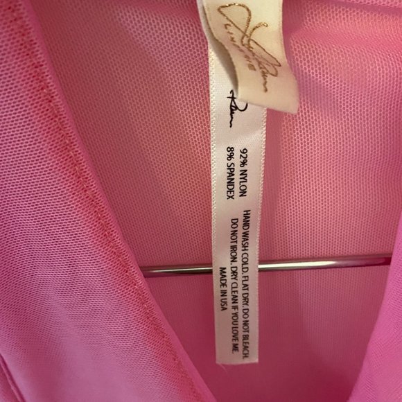 Laina Rauma Ruffle PJ Blouse in Sorbet Pink - Picture 3 of 4